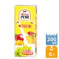 《光泉》保久乳-果汁牛乳200ml(6入/組)