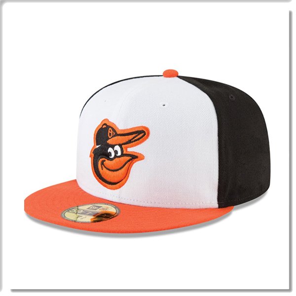 【ANGEL NEW ERA】NEW ERA MLB 巴爾的摩 金鶯 59FIFTY 正式球員帽 通用 雙色 棒球帽