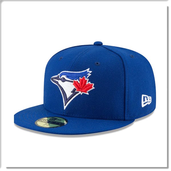 【ANGEL NEW ERA】NEW ERA MLB 多倫多 藍鳥 59FIFTY 正式球員帽 通用 寶藍色 棒球帽