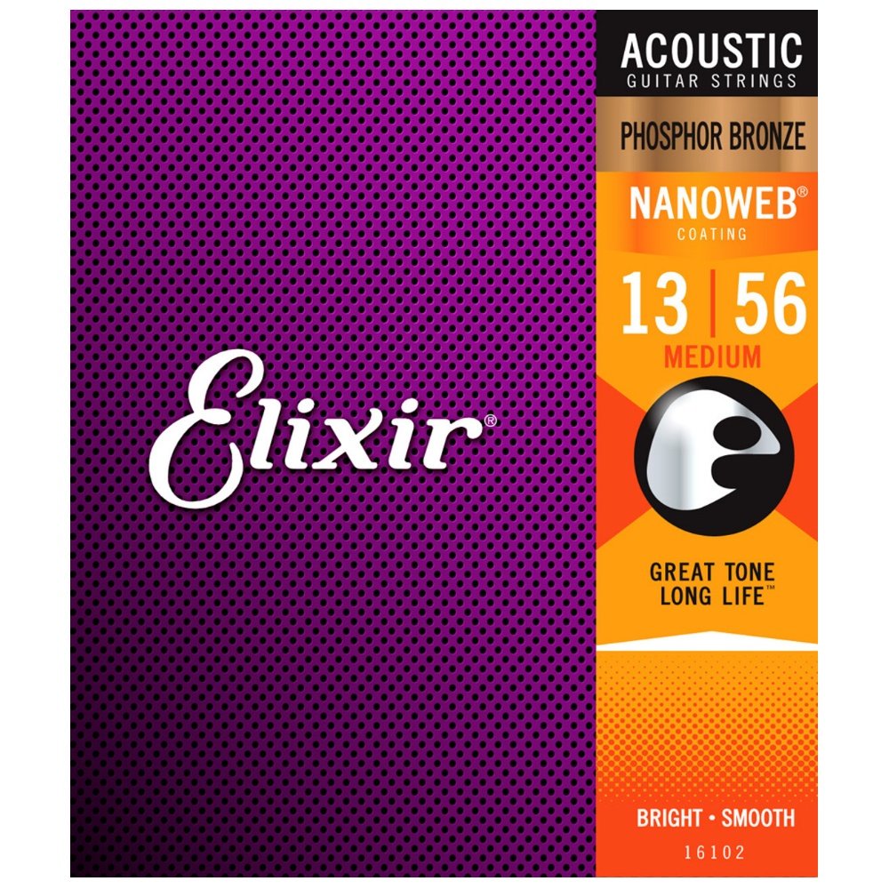 《民風樂府》Elixir 頂級民謠吉他包覆弦 磷青銅 .013-.056 Medium 全新品公司貨