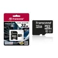 《銘智電腦》Transcend【創見 micro SD 32G /CL=10】(UHS-I U1) 300X 記憶卡 (全新/含稅/免運費/可刷卡)