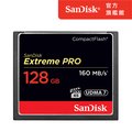 SanDisk Extreme Pro CF 128GB 記憶卡 160MB/S (公司貨)