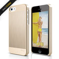 Elago S5 Matrix 髮絲紋 鋁合金屬 保護殼 香檳金 iPhone 5 / 5S 專用