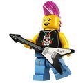 樂高Lego 【8804 人偶包第4代 ~ Punk rocker 龐克歌手 】