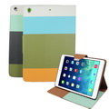 L62撞色支架iPad Air(iPad5)平板皮套(加贈螢幕保護貼)(顏色隨機出貨)