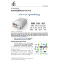 iFi audio nano iDSD 高端行動便攜式 USB DAC解碼器支援PCM.DSD.DXD支援iphone 5(AMR副牌)