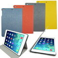 L60拉絲紋支架iPad Air(iPad5)平板皮套(加贈螢幕保護貼)