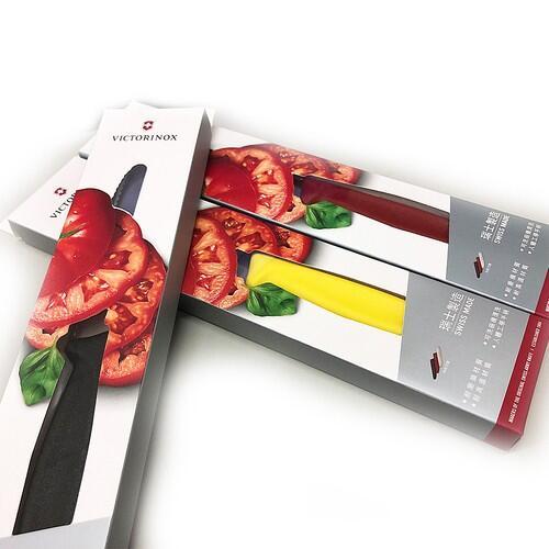 瑞士製造 維氏 victorinox 瑞士刀 番茄刀 蕃茄刀 蔬菜刀 餐刀 * 7 色可選 6 7831 含刀套禮盒組