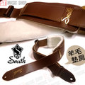 ST Music Shop★Ken Smith羊毛墊肩設計真皮背帶‧吉他/貝斯專用(咖啡) ~免運費!