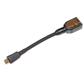 志達電子 DL016/0.1 T-Lab Micro USB 公- A型 母座 線長10CM OTG USB DAC 專用傳輸線 適用AT-HA30USB
