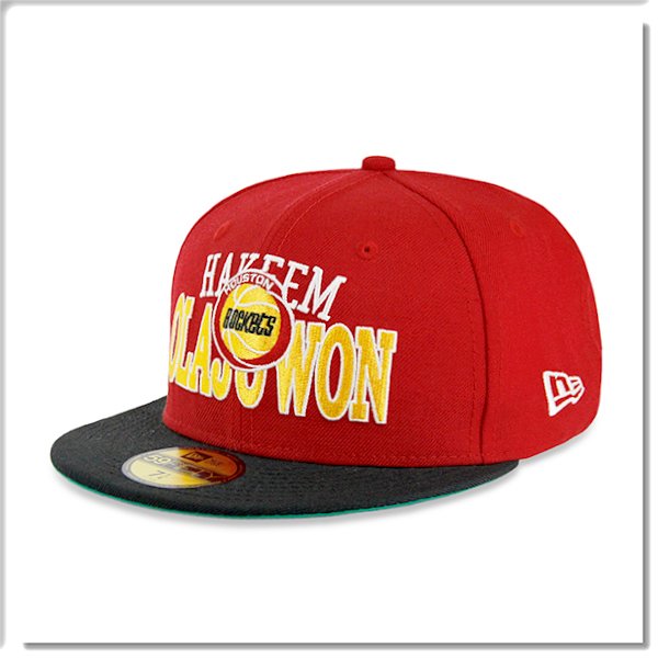 【ANGEL NEW ERA】NEW ERA NBA 休士頓 火箭 傳奇球星 哈基姆歐拉朱萬 限量 全封帽 收藏