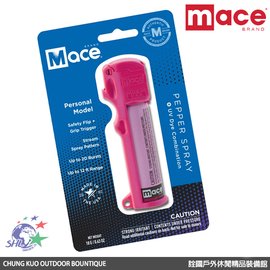 【詮國】Mace 梅西防身噴霧器 水柱型 藥劑 1.4%加強 粉紅硬殼 大 # 80726 (原80347)