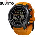 【Suunto Elementum】↘12期零利率 新款 黑底橘帶限量款 Terra 登山釣魚計時錶 攀山系列/橡膠錶帶