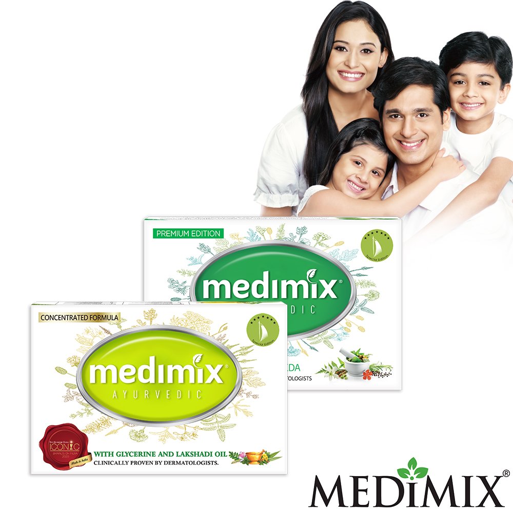 【Medimix】印度原廠高滲透精粹草本精油美肌皂125g/淺綠色10顆+深綠色10顆(2021全新升級版-防疫遠壞菌組)