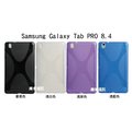 ＊PHONE寶＊ Samsung Galaxy Tab PRO 8.4 T320 軟質磨砂保護殼 軟套 保護套(含保護貼)