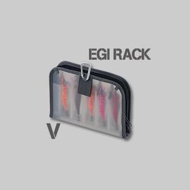 ◎百有釣具◎第一精工 EGI RACK V (#33180)半透明木蝦包 10本收納