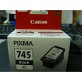 CANON PG-745XL 原廠黑色高容量墨水匣 ◆適用iP2870/MG2470/MG2570/MG2970/MX497原廠黑色12ml