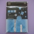 方格子方型彩色洗衣袋/55cm*70cm(藍色)/洗衣用品/家庭清潔用品