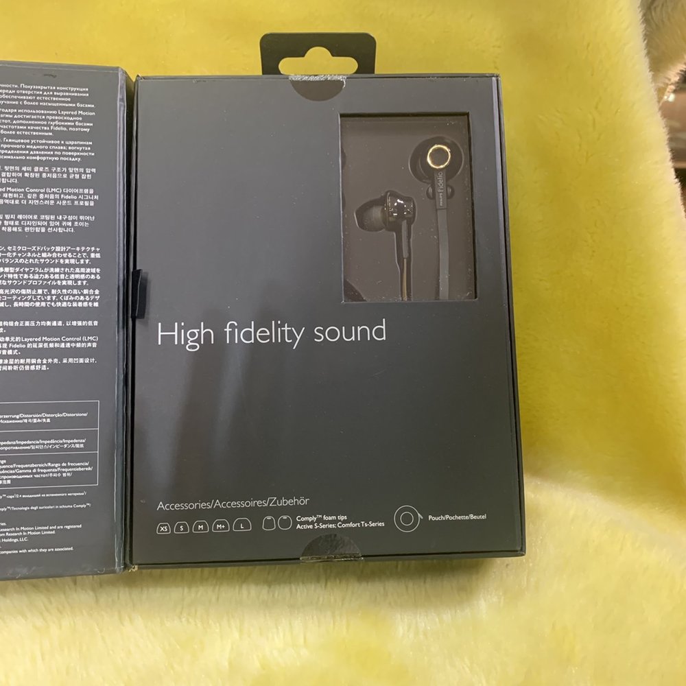 福利品出清 台灣公司貨 Philips Fidelio S2 黑色 可通話音質更勝SONY XBA-N1AP 新音耳機