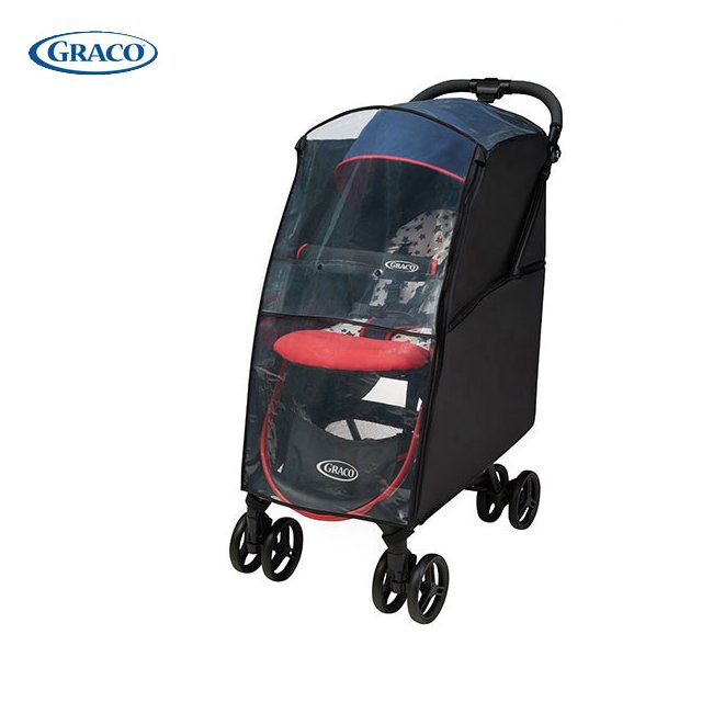 GRACO嬰兒推車雨罩 /Citi Lite R UP、CitiACE、CitiGo及Citi Star雙向手推車專用雨罩 (防風.防塵罩.推車雨衣)