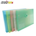 GF218-N 綠 壓花A4橫式文件袋＋名片袋 HFP
