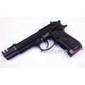 【Hunter】全新日本WA P.BERETTA M92FS鋁合金滑套瓦斯BB槍(舊系統)單彈匣