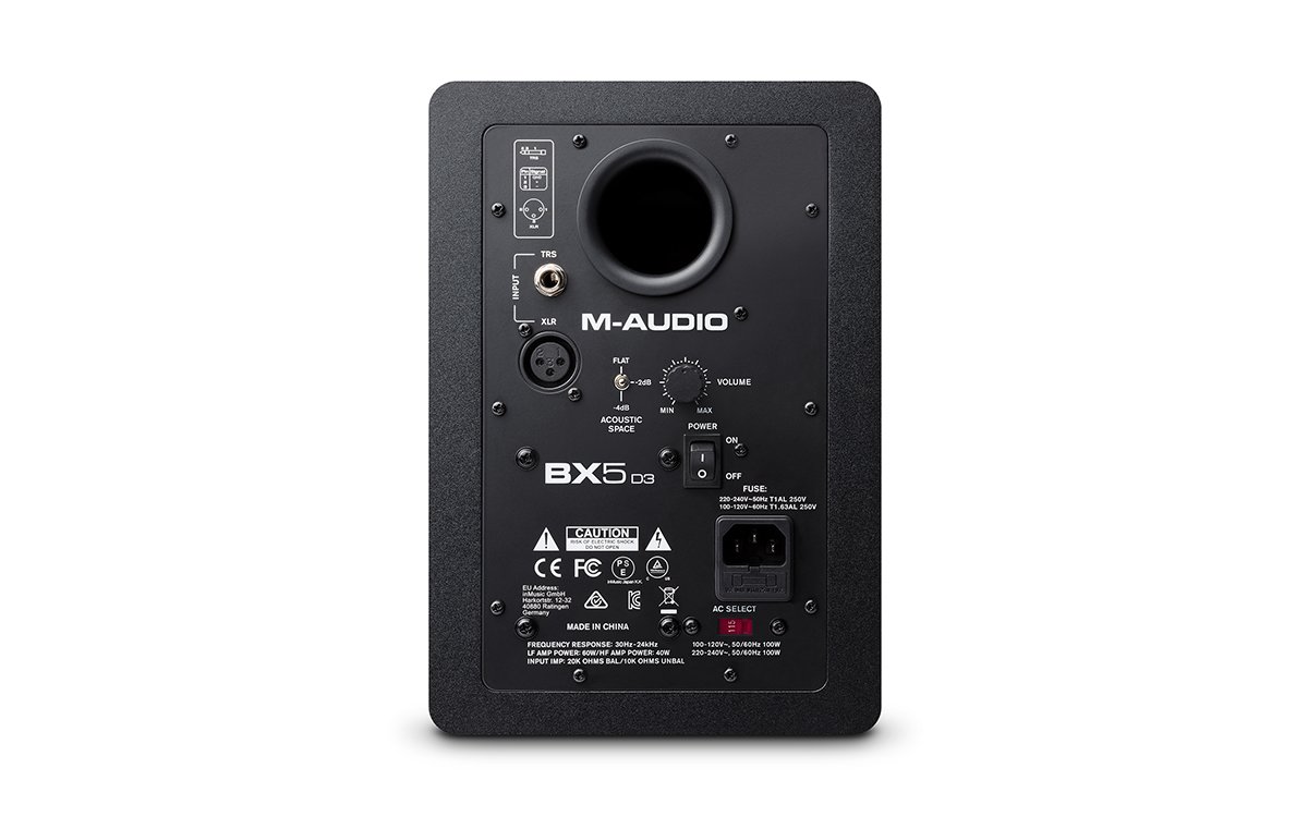 金聲樂器】 M-AUDIO BX5 D3 監聽喇叭一對(D2新版本) 原廠公司貨(BX5D3