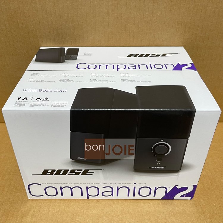 ::bonJOIE:: 美國進口 Bose Companion 2 Series III Multimedia Speakers 多媒體揚聲器 (全新盒裝) 電腦音箱 喇叭
