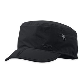 ├登山樂┤美國 Outdoor Research 拉鍊式輕量透氣鴨嘴帽-黑 FERROSI RADAR CAP (001) # 80565