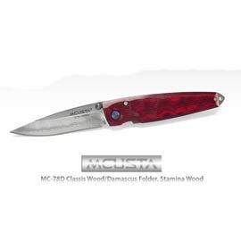 MCUSTA 和風設計紅木折刀(槌)-#MCUSTA MC-78D