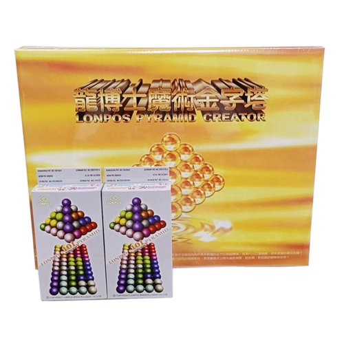 《套餐三》龍博士魔術金字塔珍藏版+101益智遊戲盒二盒
