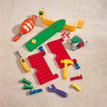 (立普購物)兒童感覺統合教具玩具=雙面工作台=從小學習樂於工作的概念