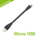 【Avantree Micro USB充電傳輸短線】 短距離傳輸 收納方便 Samsung S5/hTC One M8/Sony Z2/小米3都適用