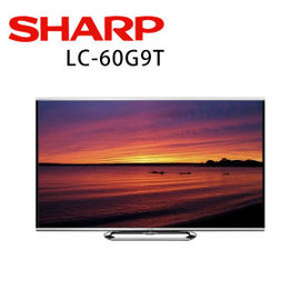 SHARP 夏普 60吋 超薄LED液晶電視 LC-60G9T 《日本原裝、3D、連網、USB錄影》☆24期0利率↘☆