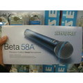 新音耳機音響專賣 美國 SHURE BETA58A 專業有線麥克風(富銘公司貨)~ ECM-360 D5S ECM-330 K868 SM58