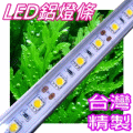 【DC12V 】LED植物燈條 (附滑動掛勾)｜全紅光, 波長620~660nm間｜96公分,57燈(171晶片)｜* 植物栽培燈 植物生長燈 )