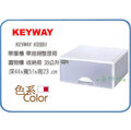 =海神坊=台灣製 KEYWAY K0981 單層櫃 1抽 抽屜整理箱 收納箱 收納櫃 整理櫃 置物箱 35L