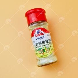 【艾佳】白胡椒鹽-60g/罐