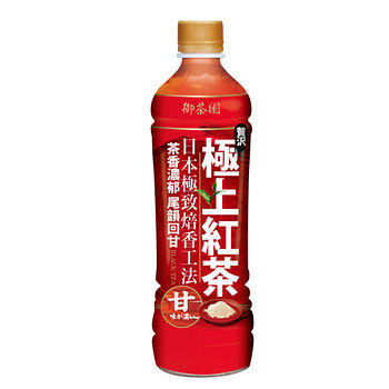 御茶園極上紅茶550ml-1箱