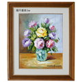 牡丹花/油畫-ma31(羅丹畫廊)含框46X56公分(100％手繪)