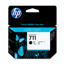 HP NO.711B 原廠黑色墨水匣 3WX01A (80ml) 原CZ133A 適用:HP T520/T120/T530/T130 需更新韌體