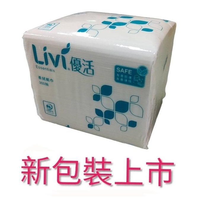 Live優活300小抽 衛生紙 台灣製小抽 抽式衛生紙