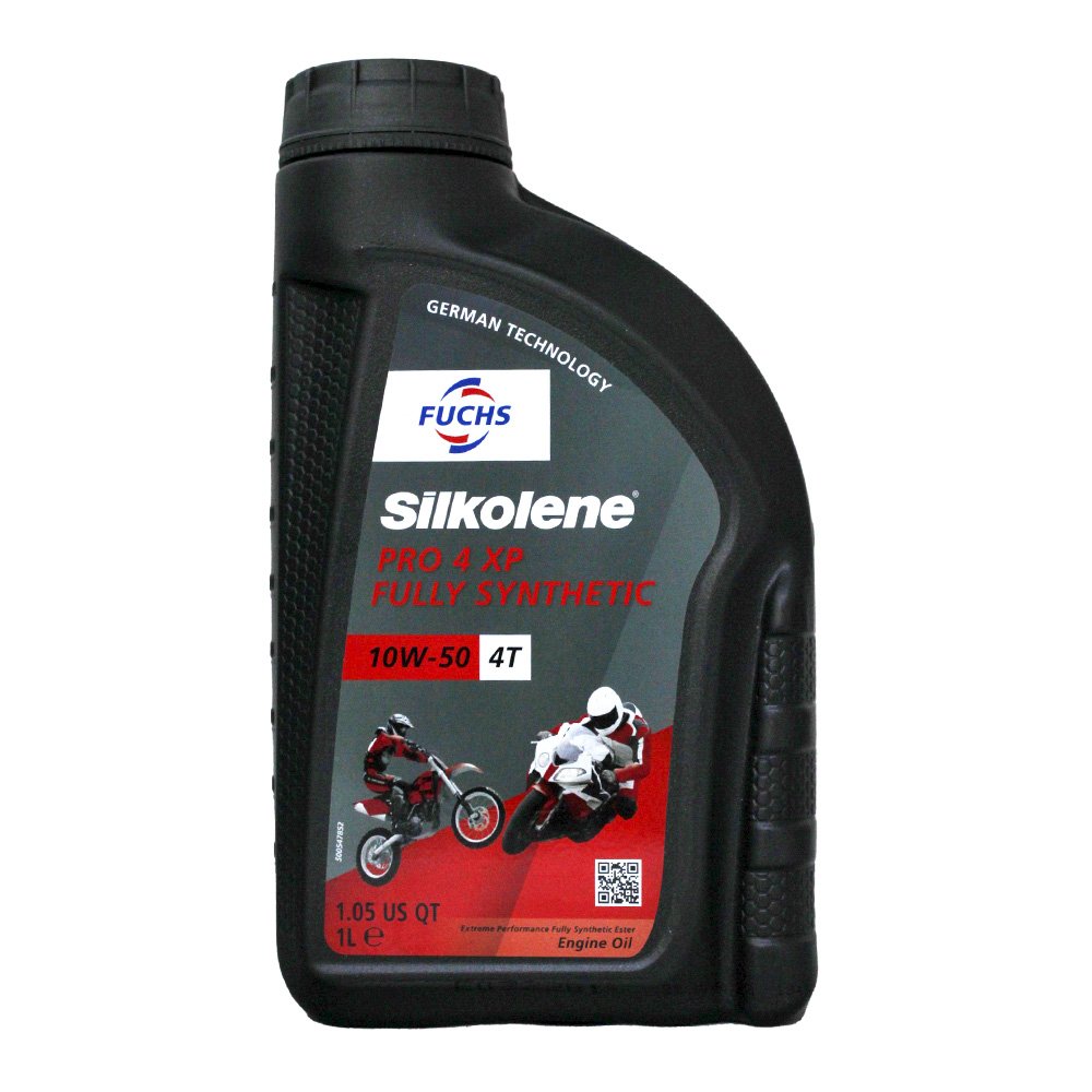 【易油網】FUCHS silkolene Pro 4 XP 10W50 4T 福斯賽克龍 全合成酯類機油