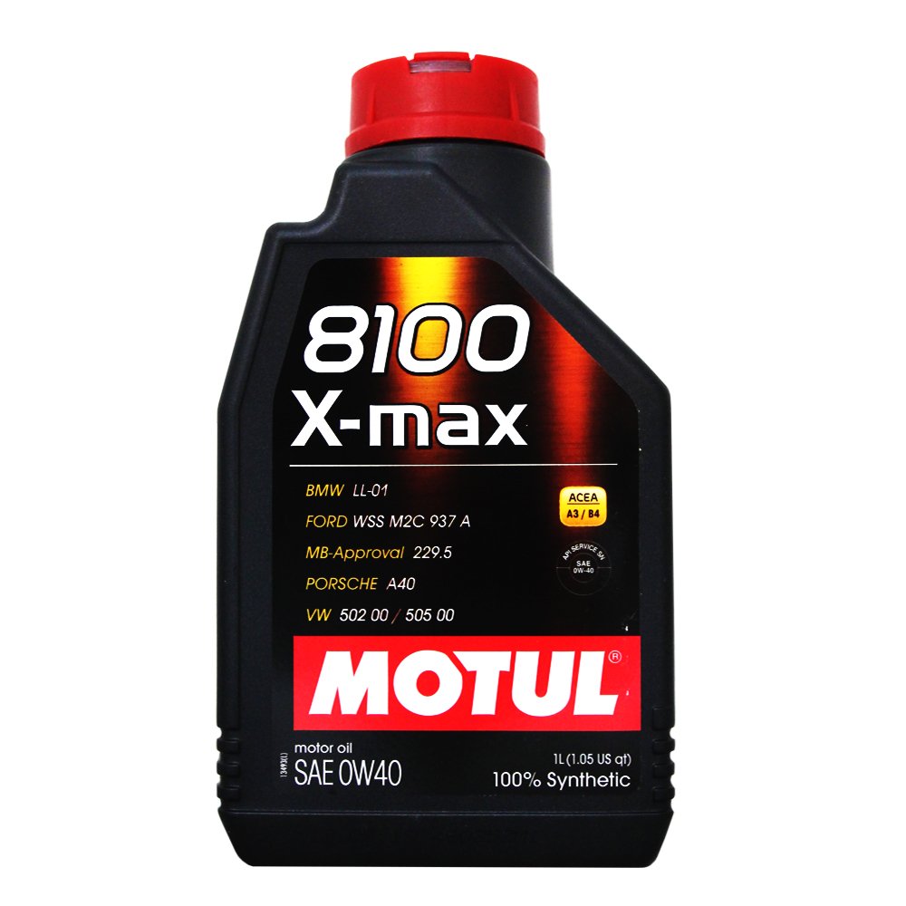 【易油網】MOTUL 8100 X-max 0W40 全合成機油