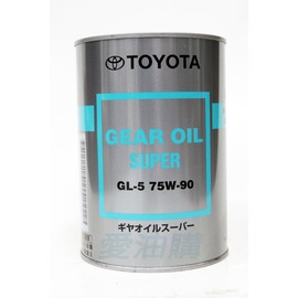 【易油網】TOYOTA日本原裝 豐田 原廠機油 75W90 齒輪油 1L