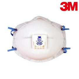 3M P95等級防塵活性碳口罩 成人工業口罩 帶閥型 10個/盒 8577
