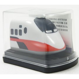 台灣製小火車★~Q版迴力小火車-台北高鐵700T-QV004