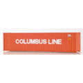 MJ 現貨 Walthers 933-1720 HO規 Columbus Line 40呎 貨櫃
