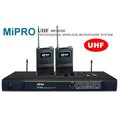 【鑽石音響】MIPRO MR-823 UHF超高頻無線麥克風(雙領夾式麥克風)
