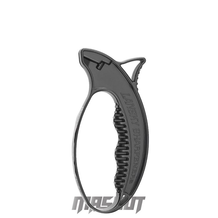 宏均-LANSKY 鯊魚手型簡易速利磨刀器(黑)-磨刀器具 / LF-0062 BLSTCS12